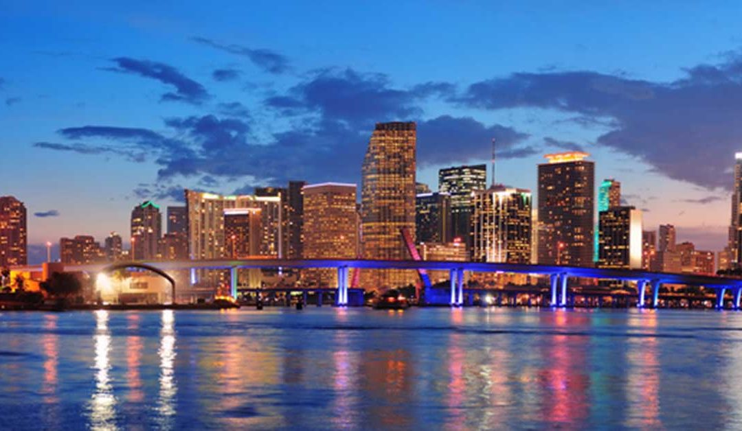 Miami, FL skyline at night, Planned Companies